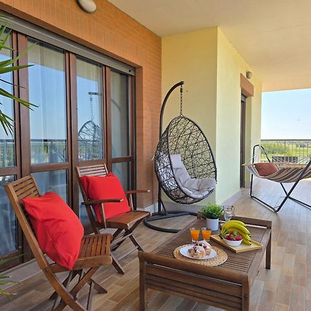 Casa Relax Con Terrazza Panoramica Lejlighed Fiumicino Eksteriør billede