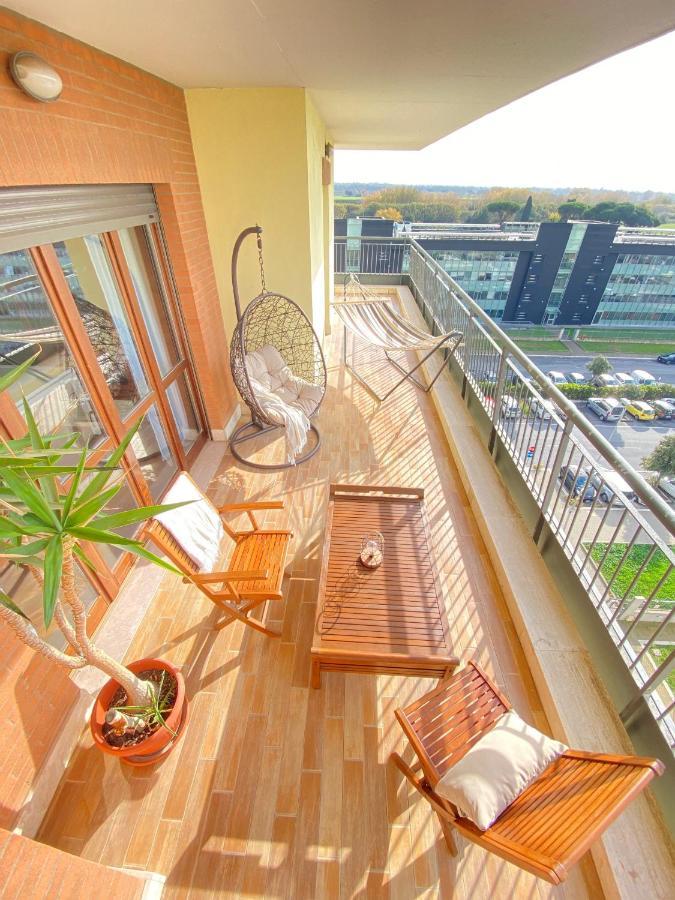 Casa Relax Con Terrazza Panoramica Lejlighed Fiumicino Eksteriør billede