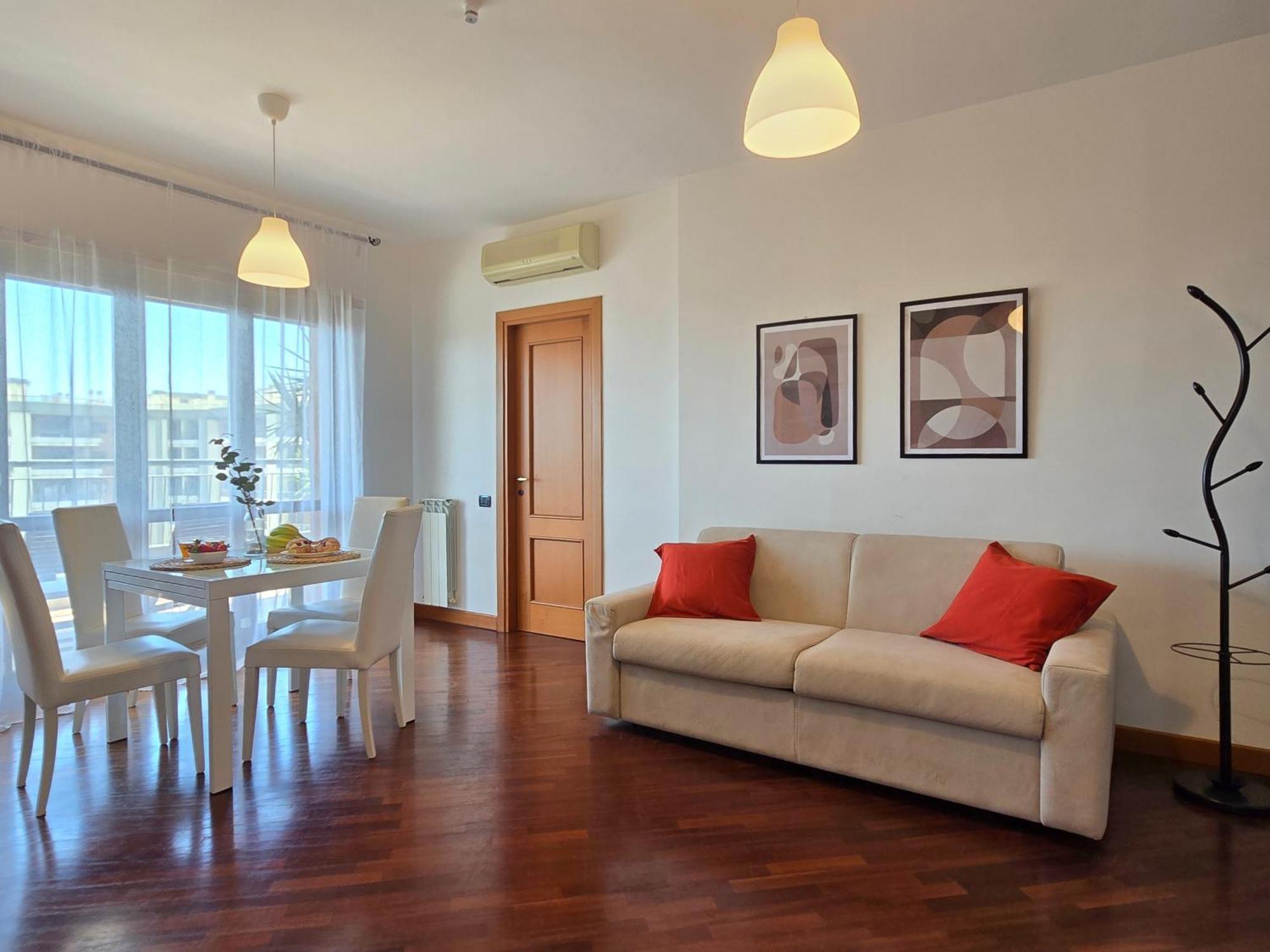 Casa Relax Con Terrazza Panoramica Lejlighed Fiumicino Eksteriør billede