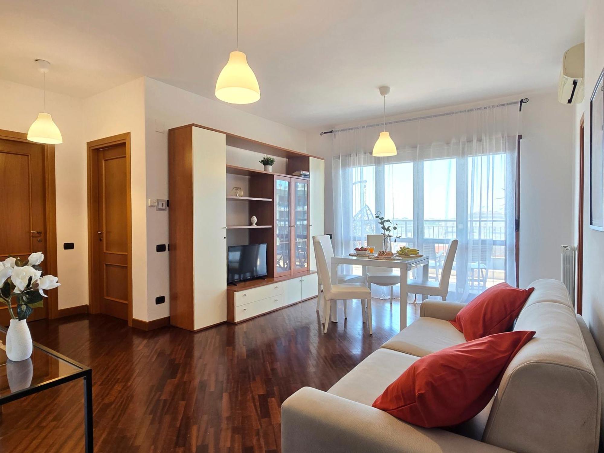 Casa Relax Con Terrazza Panoramica Lejlighed Fiumicino Eksteriør billede